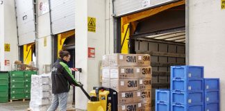 Unicar Yale presenta il transpallet silenzioso per l’intralogistica Transpallet Unicar Yale MP 16-18
