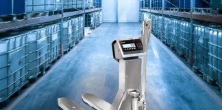 Dini Argeo: transpallet pesatore in acciaio INOX “TPWI HYGIENX”, l’alleato per alti requisiti d’igiene